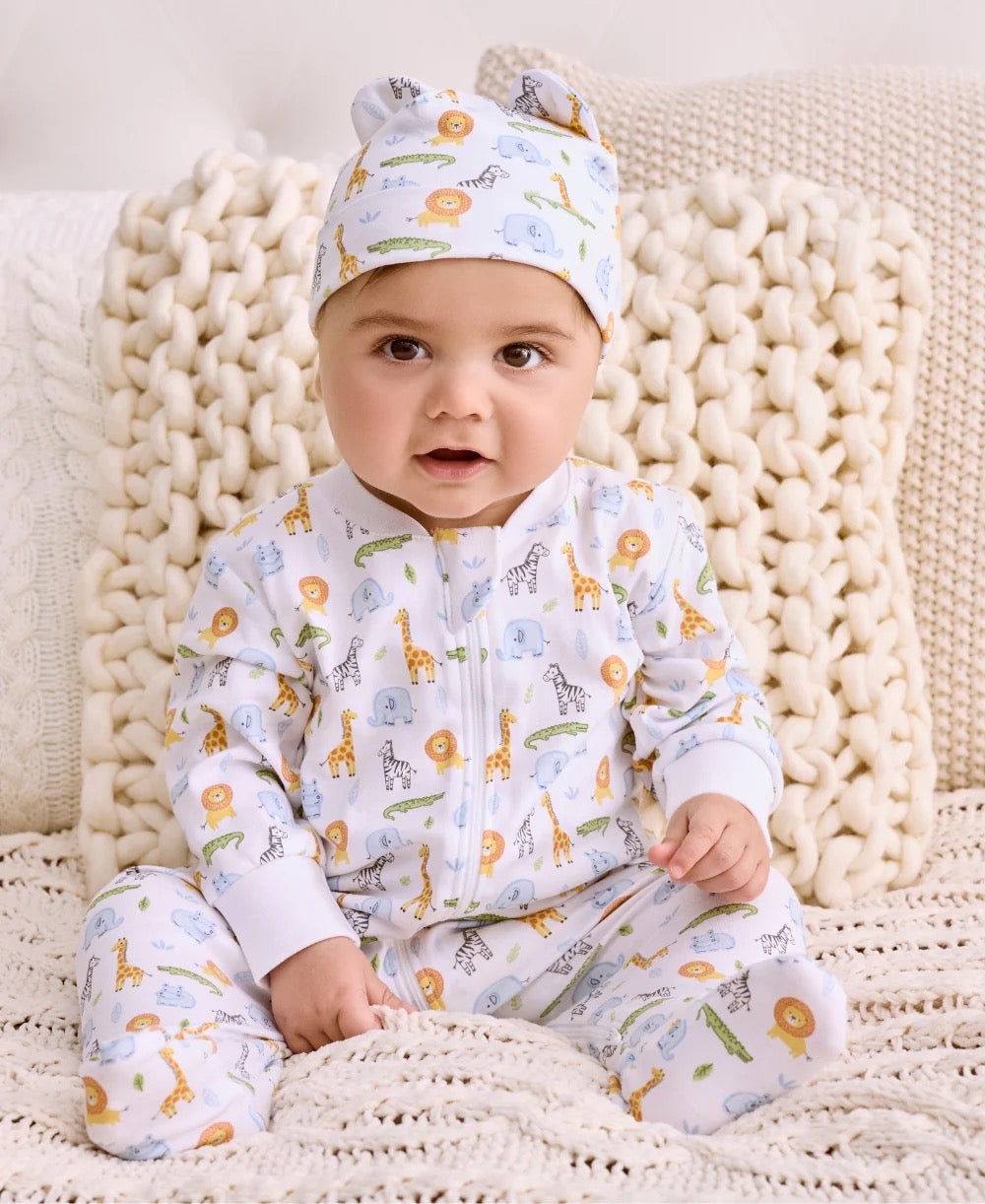 Safari Wild Zip Footie