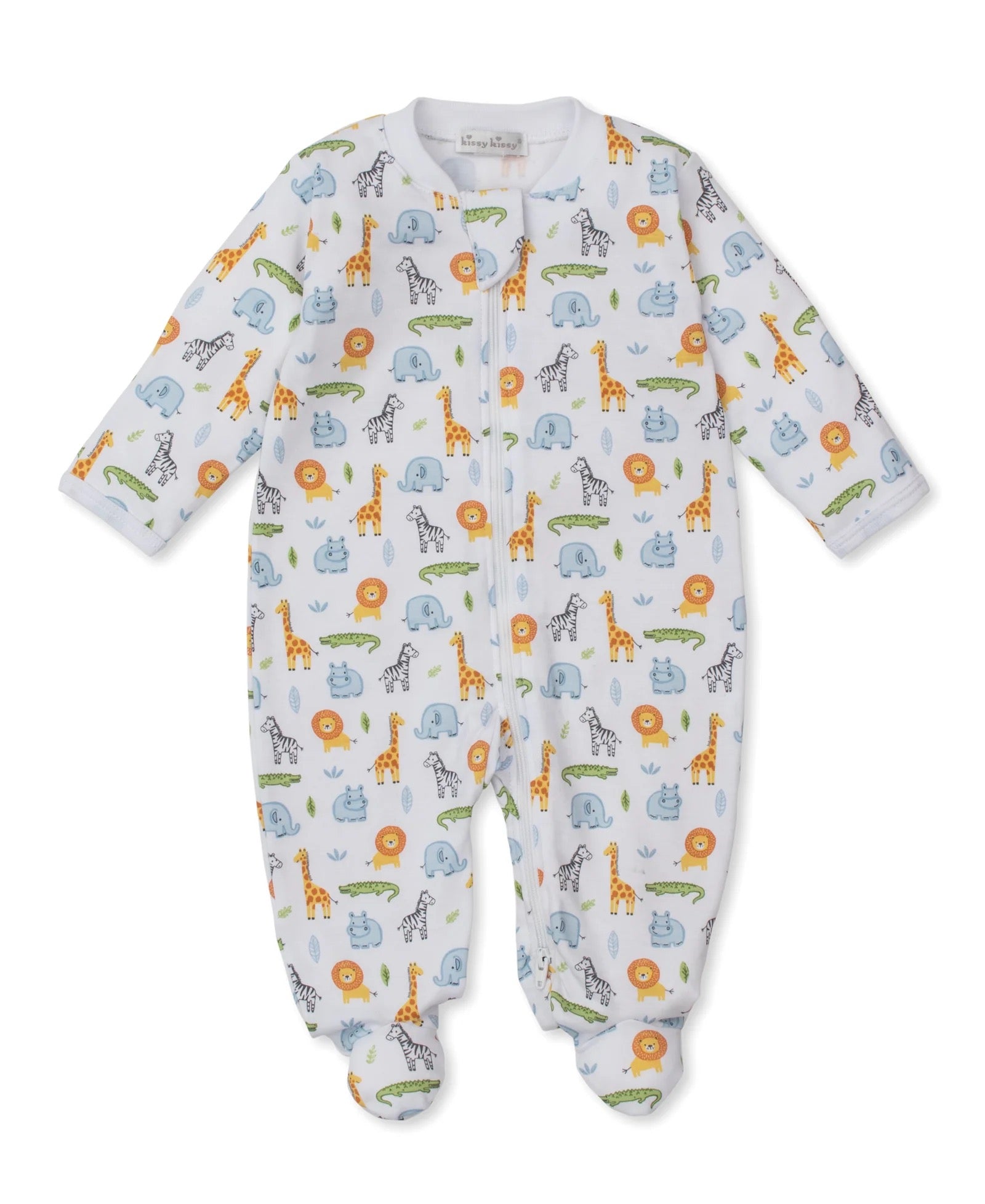 Safari Wild Zip Footie