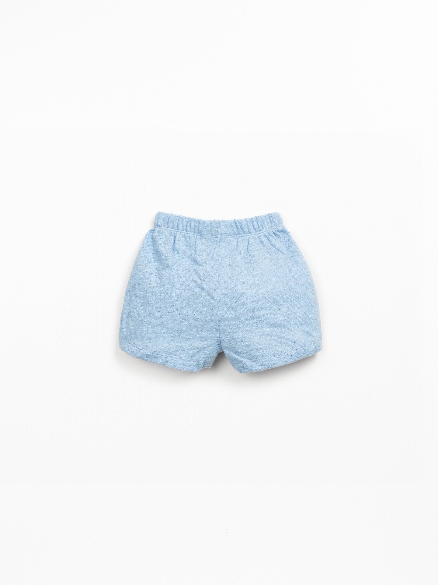 Play Up Jersey Drawstring Shorts || Light Blue