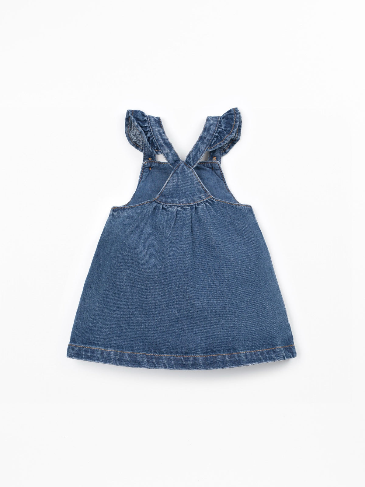 Play Up Denim Dress || Denim Blue