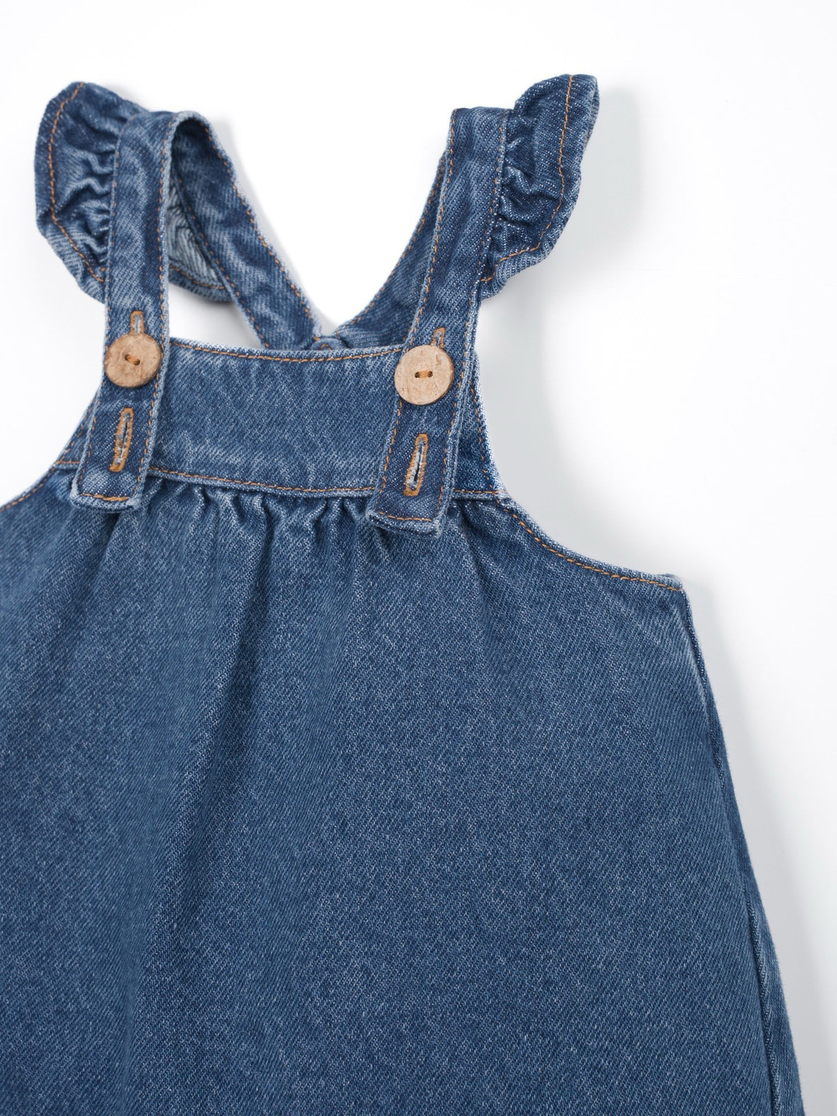 Play Up Denim Dress || Denim Blue