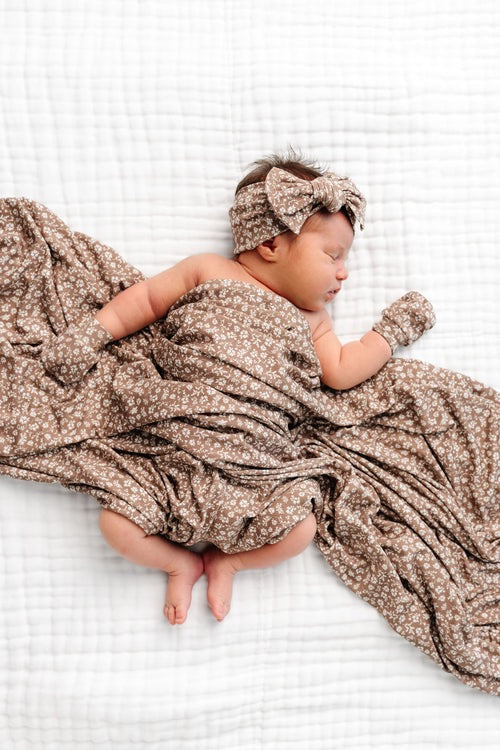Lou Lou & Company Swaddle Blanket || Eden