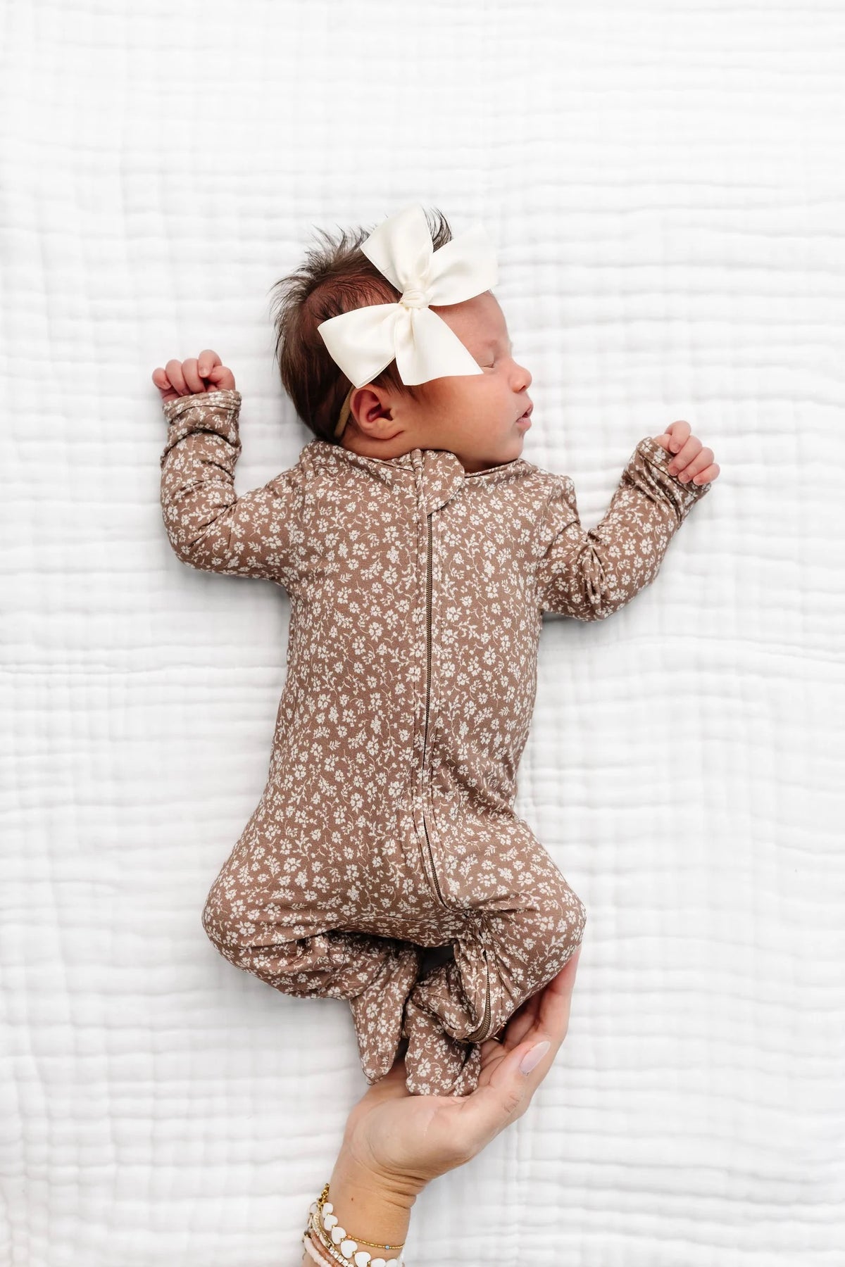 Lou Lou & Company Zipper Footies ||Eden