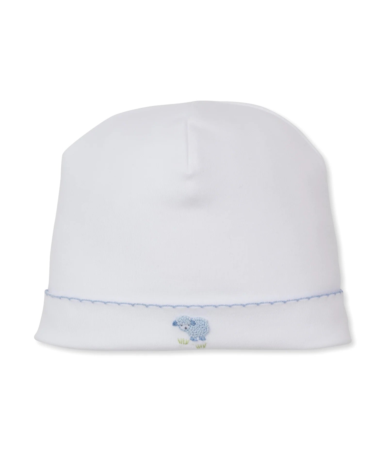 Kissy Kissy Premier Sweet Sheep Hat || White/Blue