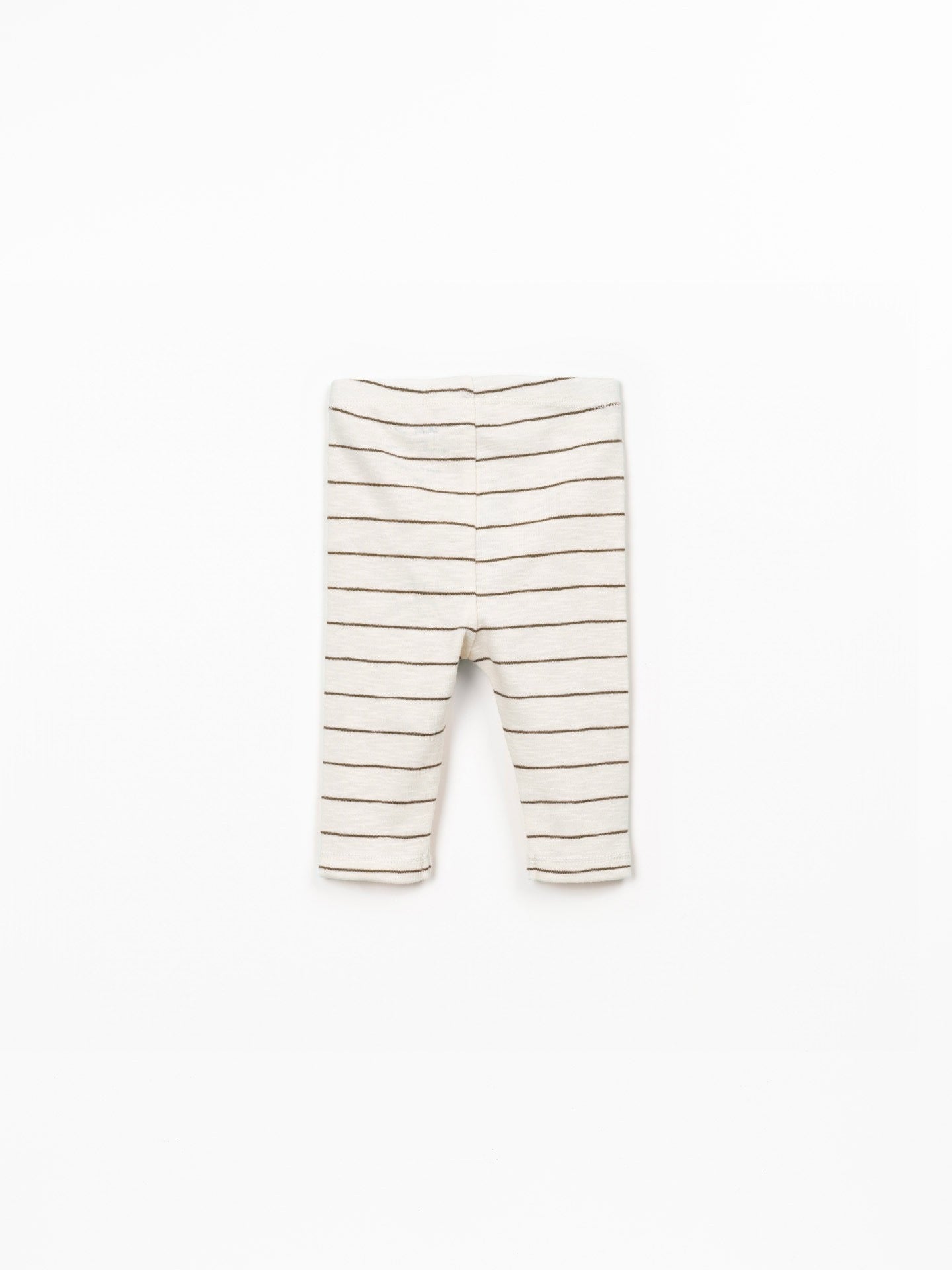 Play Up Jersey Leggings || Olive Stripe