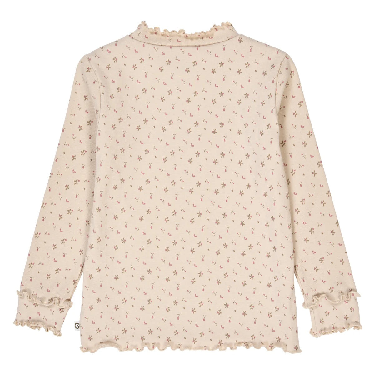 Musli Aster Frill Collar Top and Corduroy Pant Set || Oak/ Nostalgia Rose/ Beige