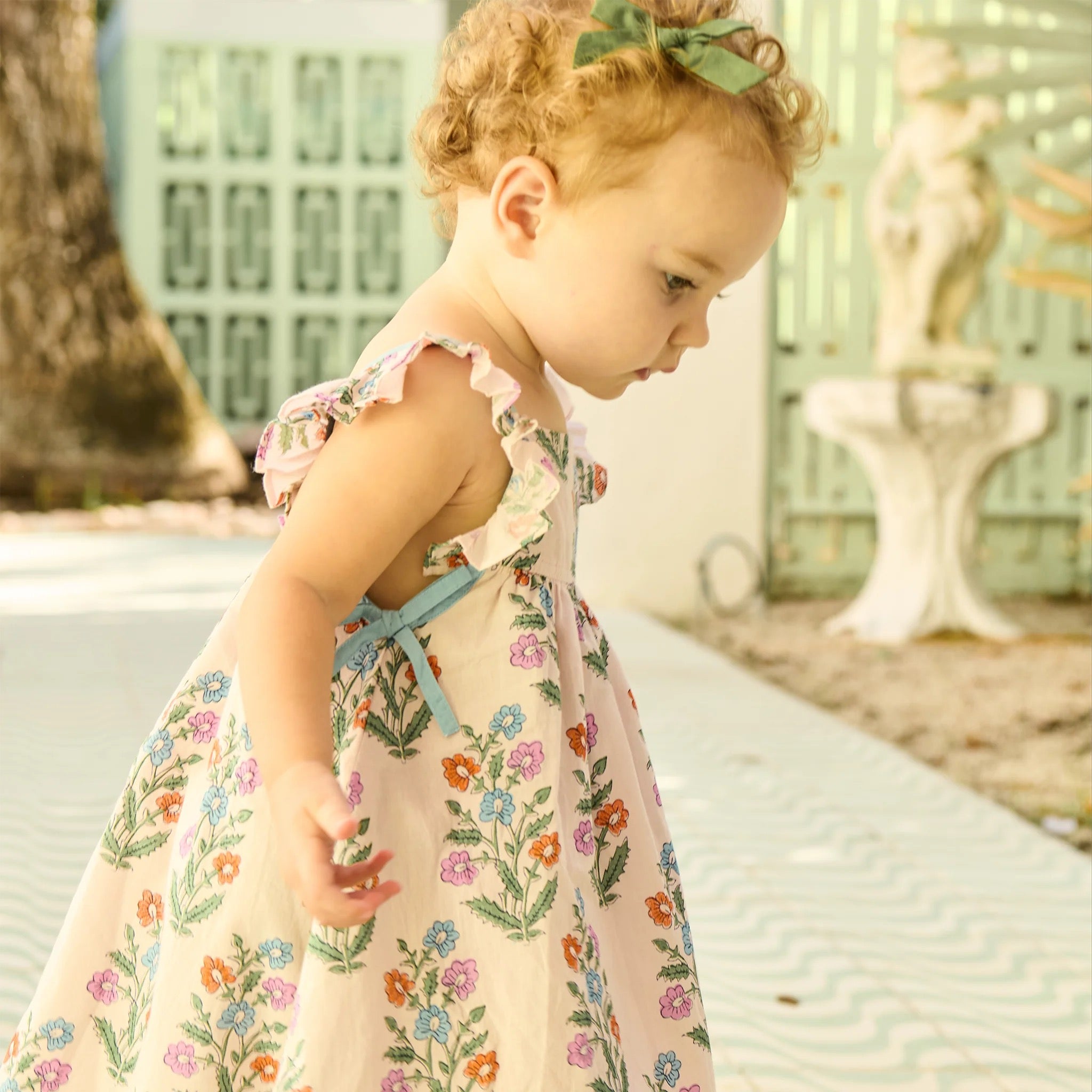 Pink Chicken Baby Girls Ailee Dress Set || Pink Dewdrop