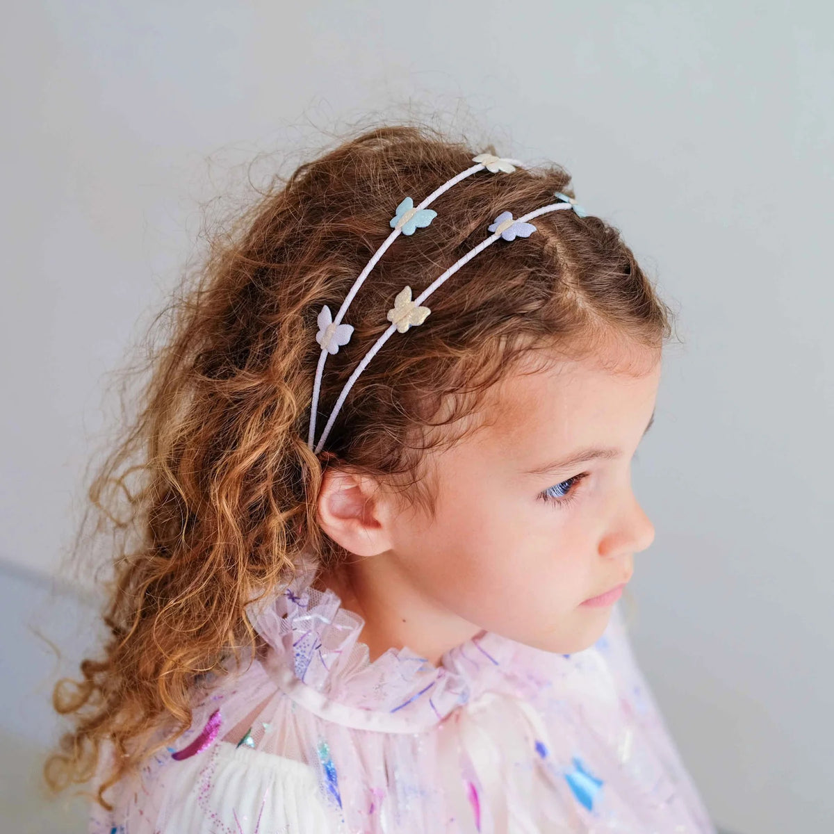 Mimi and Lula Bella Butterfly Double Headband