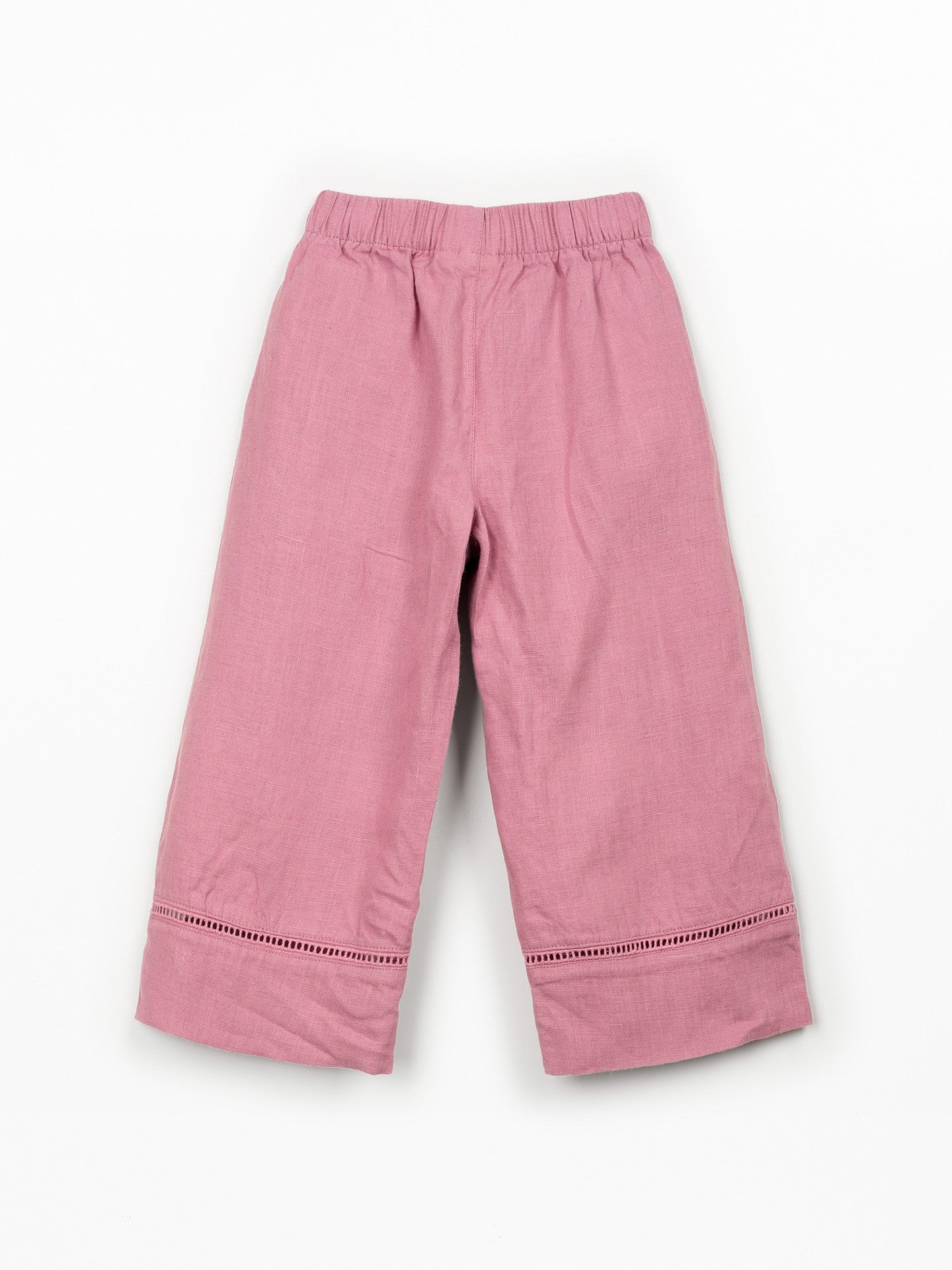 Play Up Wide Leg Trousers in Linen