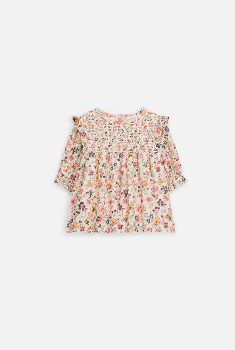 Saralou Dress || Cream Wildflowers