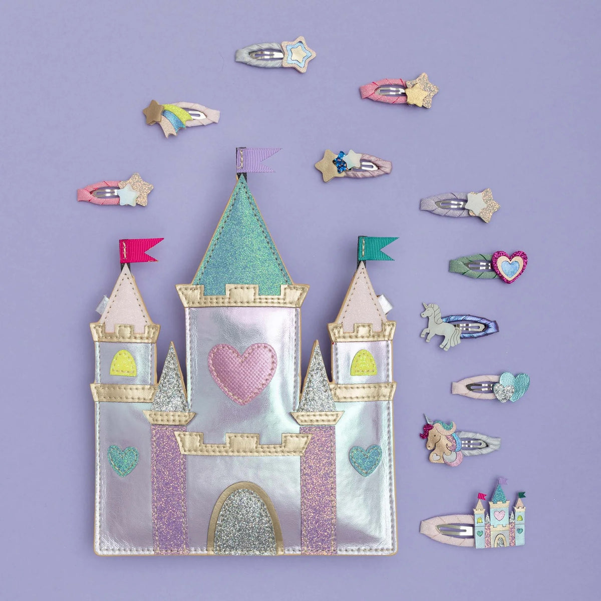 Mimi and Lula Rainbow Castle Bag