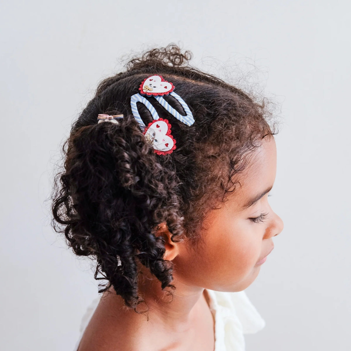 Mimi and Lula Scalloped Kitty Hair Clips