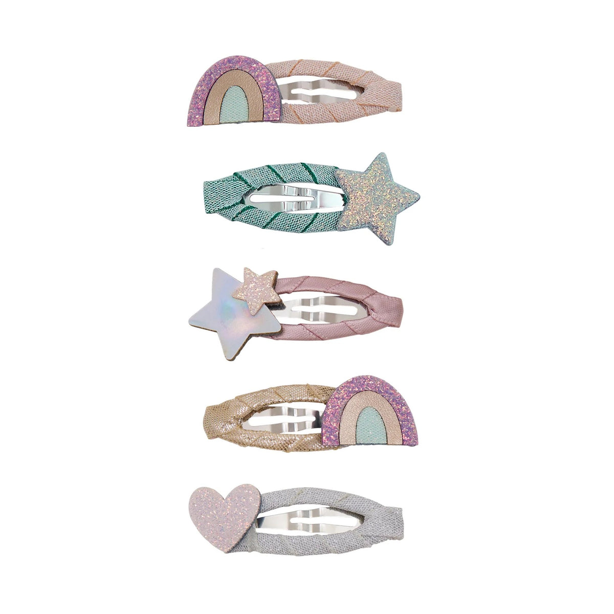 Mimi and Lula Rainbow Mini Hair Clips