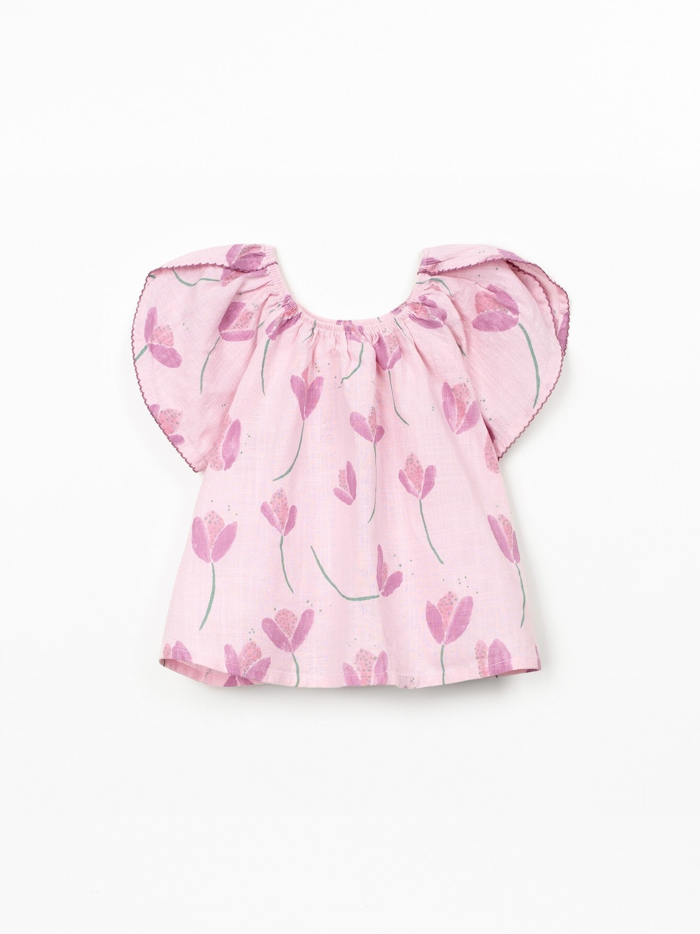 Play Up Printed Tunic in Organic Cotton Top