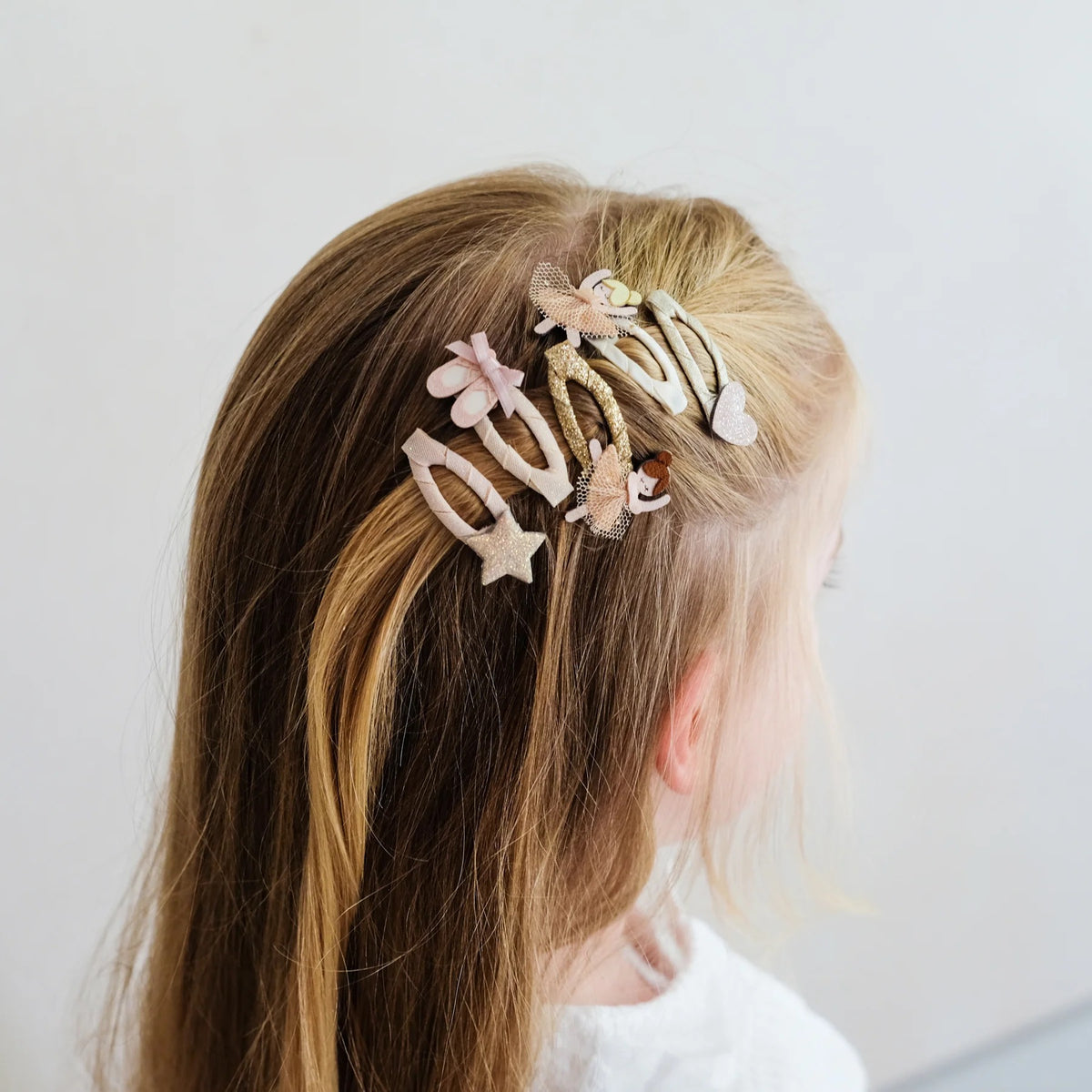 Mimi and Lula Ballerina Mini Hair Clips