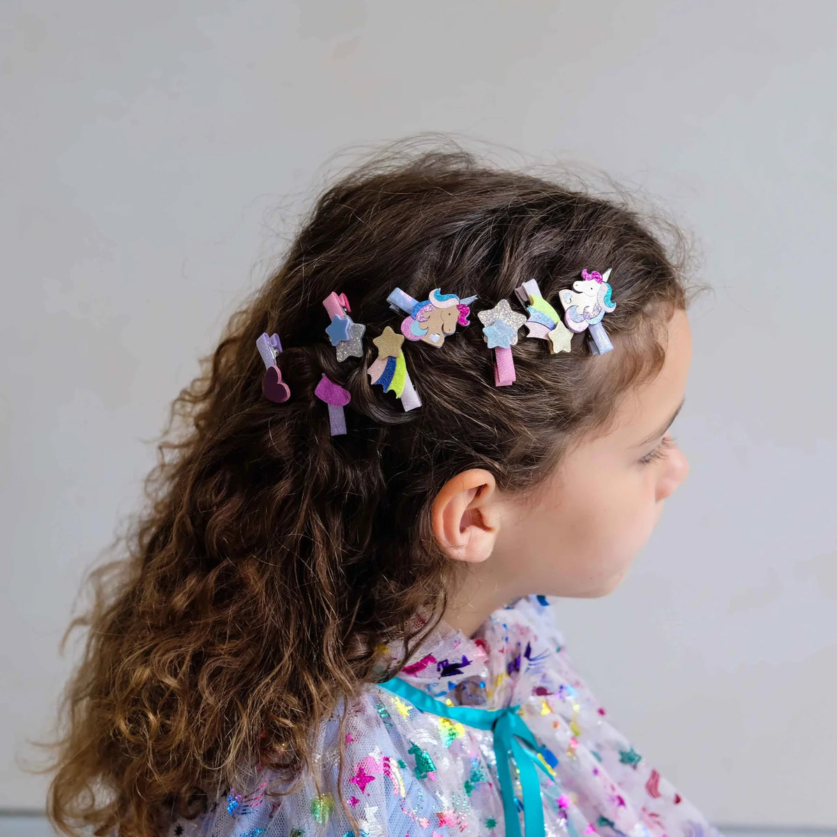 Mimi and Lula Unicorn Salon Hair Clips