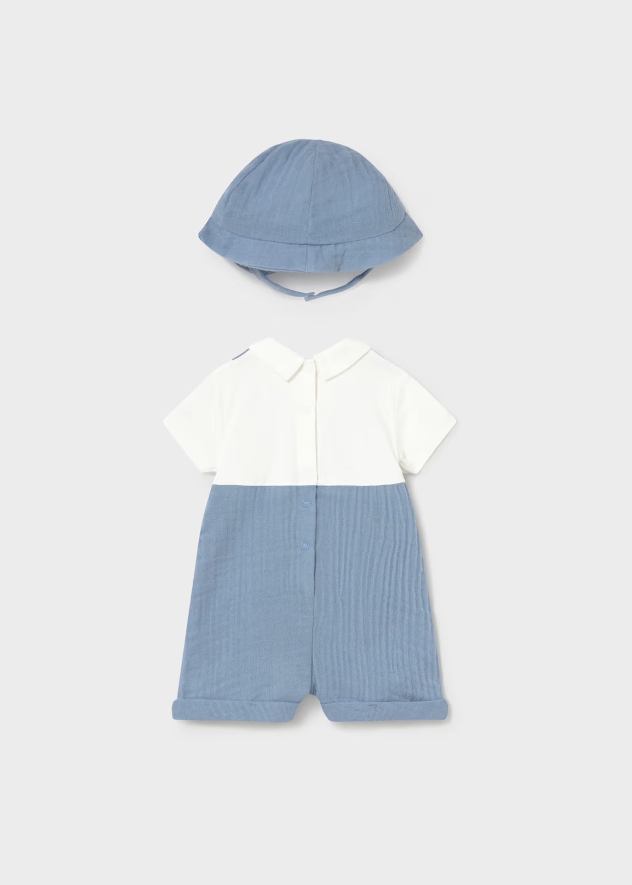 Mayoral Boy Dungaree with Hat Set