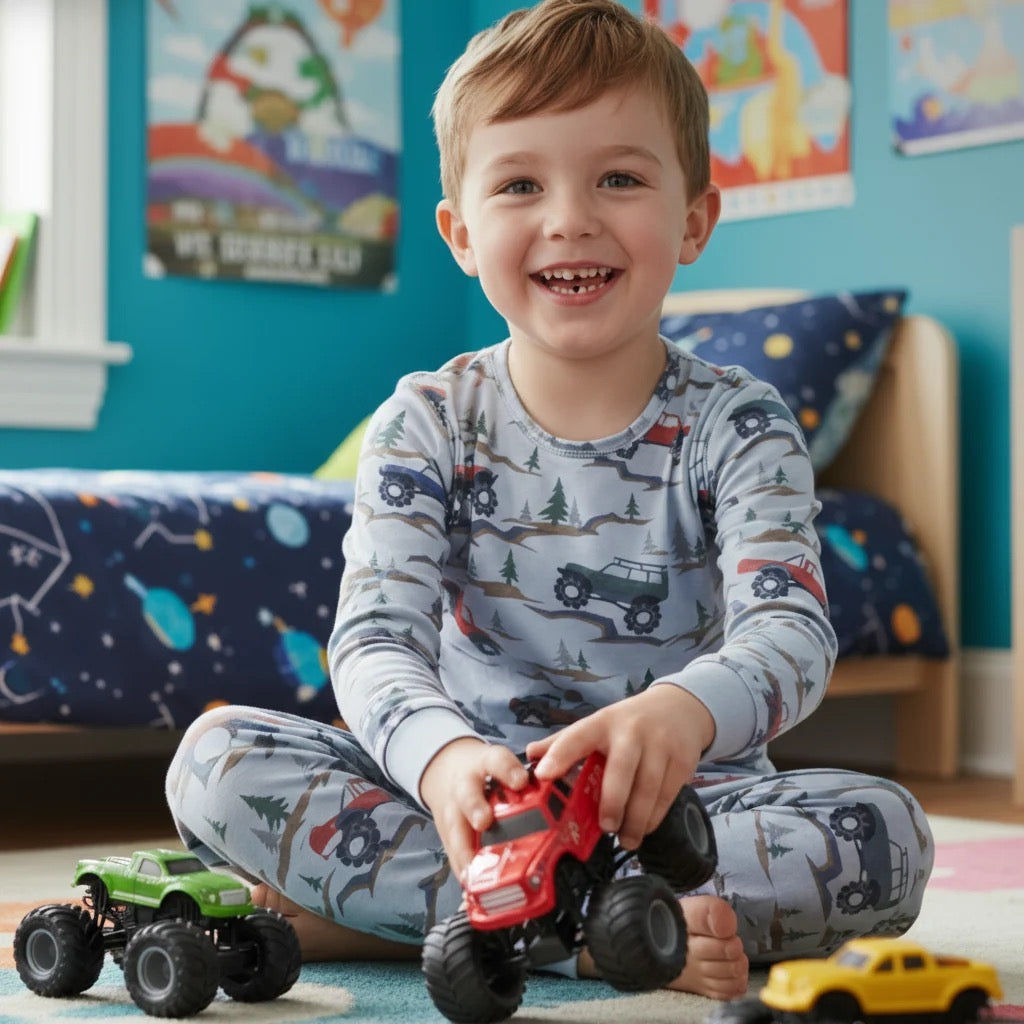 Sweet Bamboo Big Kid Pajamas || Over The River