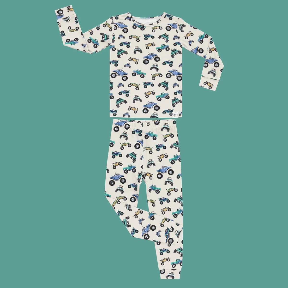 Sweet Bamboo Big Kid Pajamas || Monster Mash