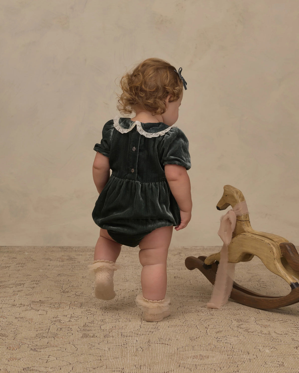 Noralee Elizabeth Romper || Green