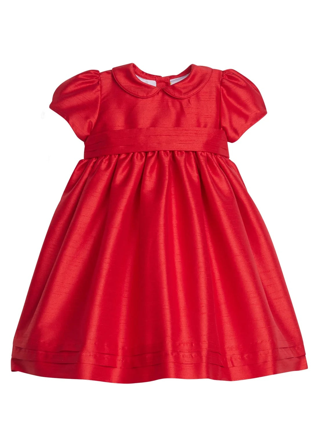 Little English Peter Pan Formal Dress || Red