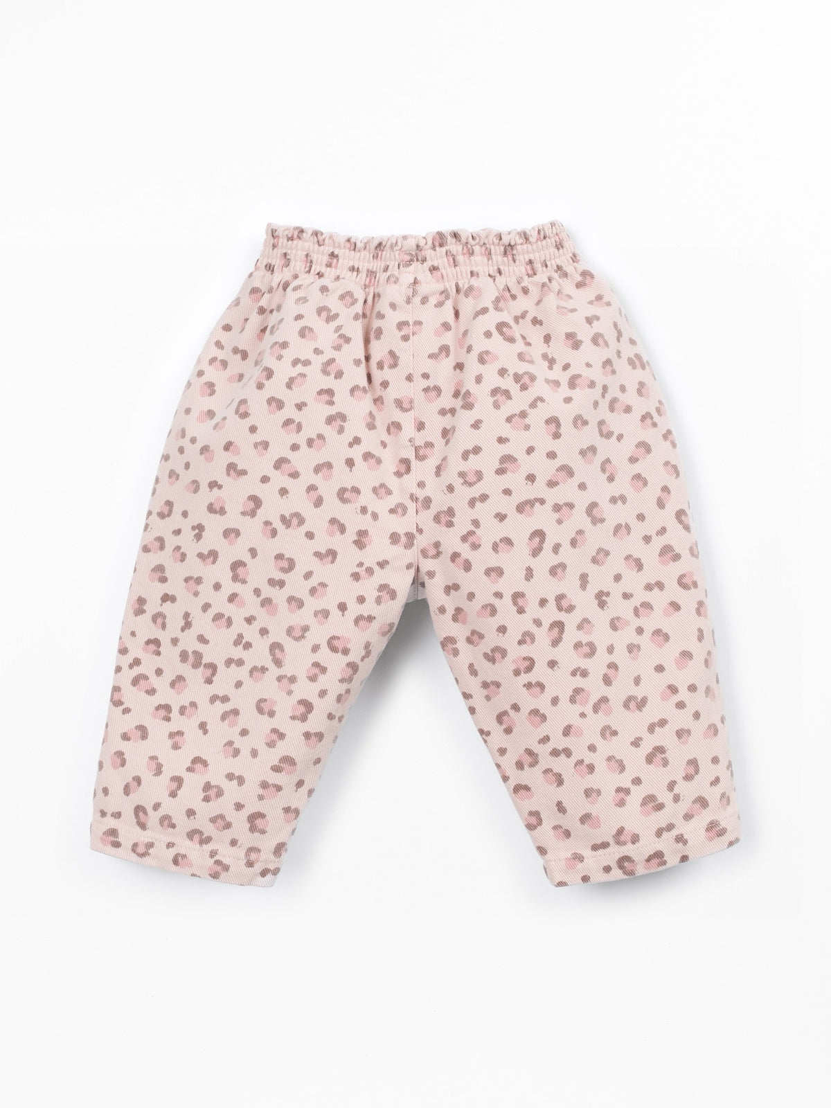 Play Up Twill Trouser || Pink Leopard