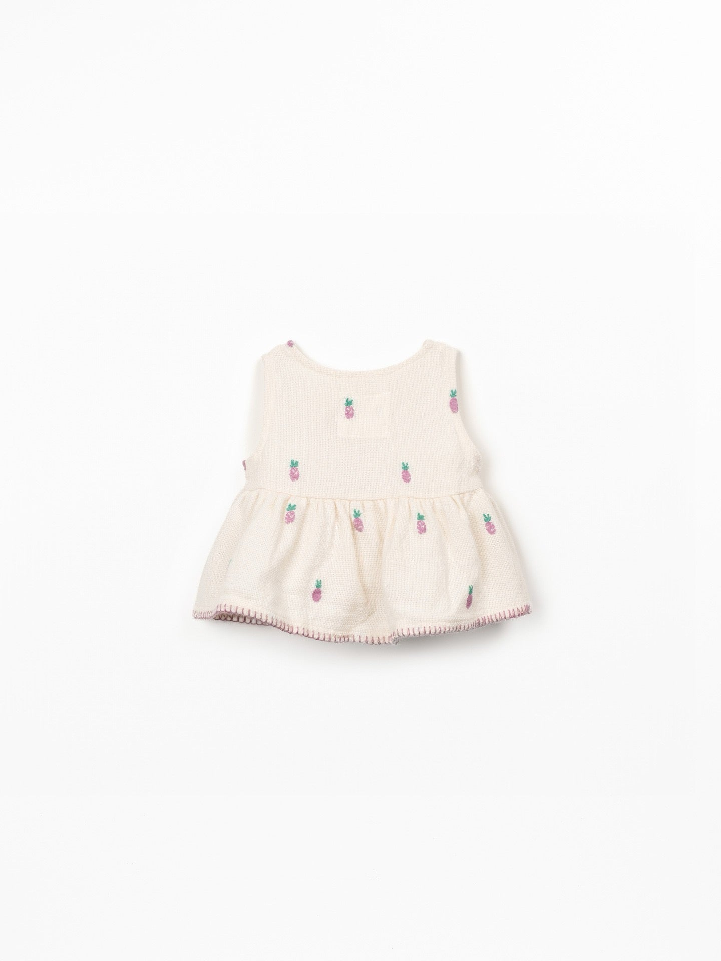 Play Up Jersey Flounce Top || Pink Pineapple