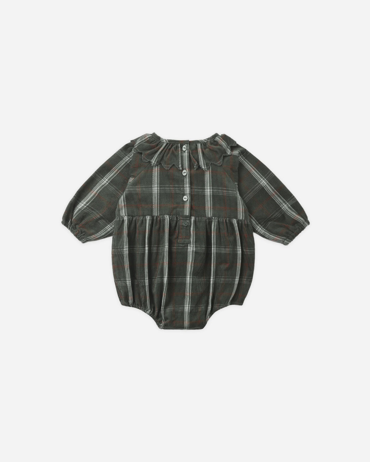 Rylee + Cru Freya Romper || Holiday Plaid