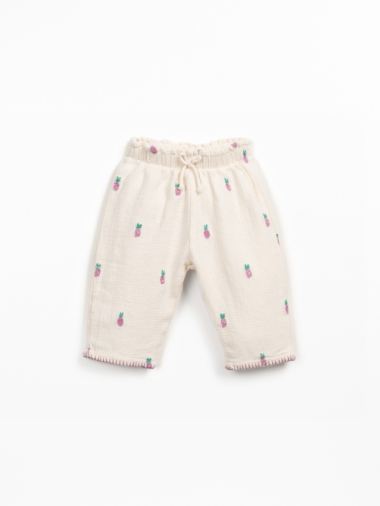 Play Up Girls Cotton Pants || Pink Pineapple