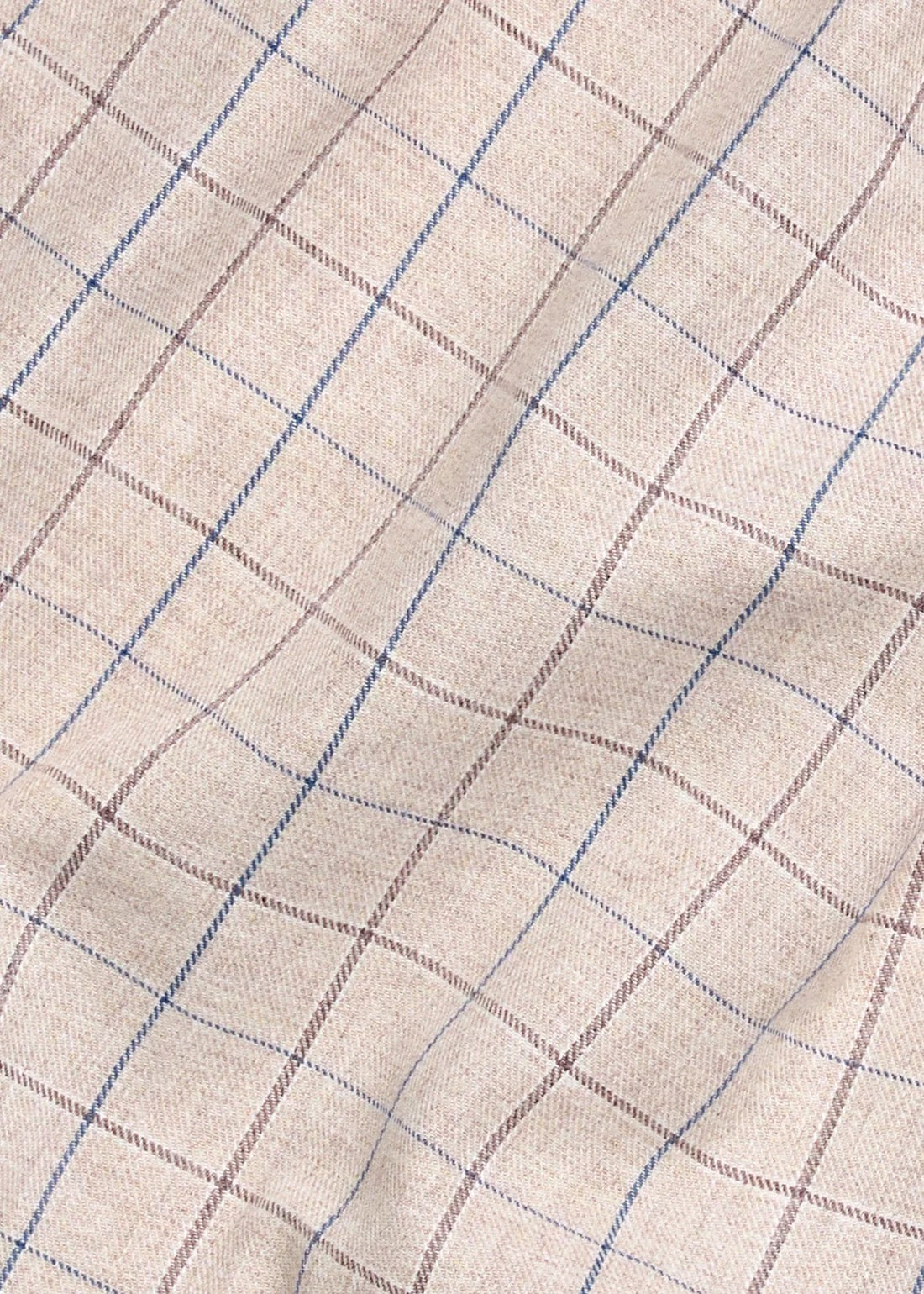 Little English Smocked Skirt || Durham Windowpane