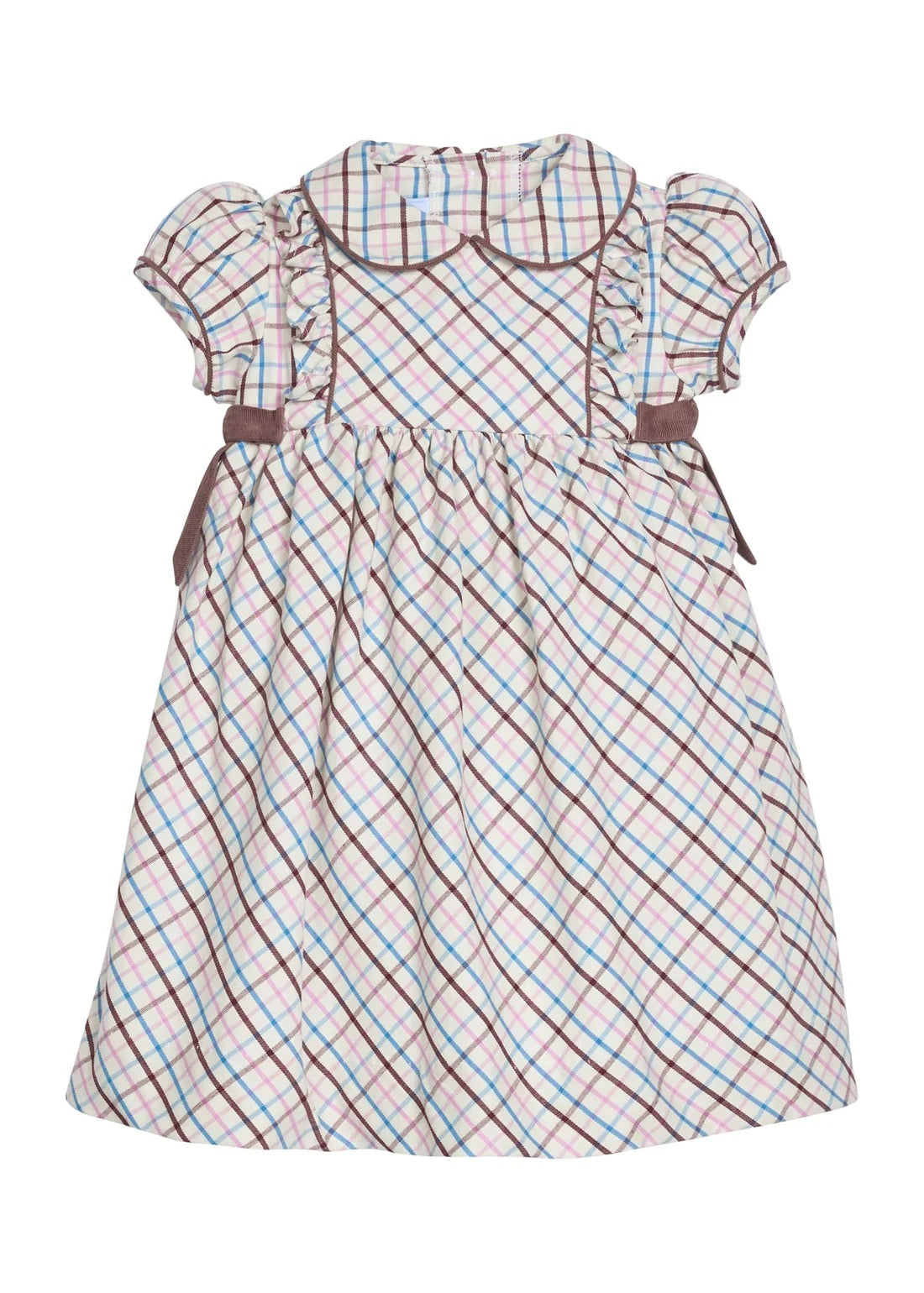 Little English Girl Hazel Dress || Wilmington Plaid