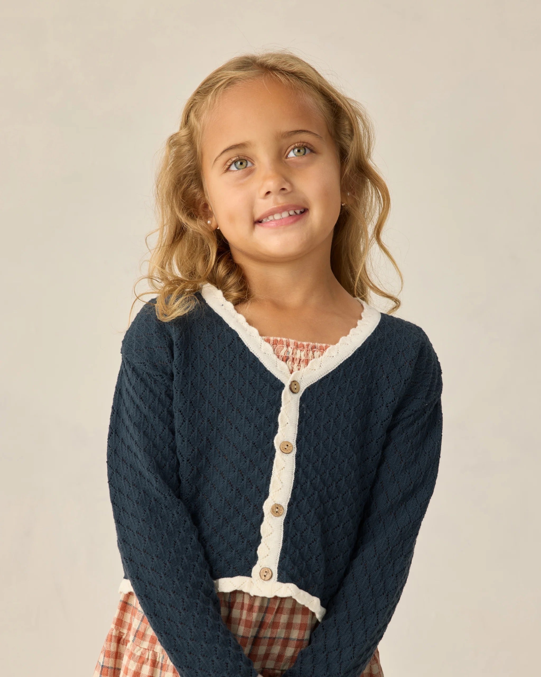 Rylee + Cru Ella Cardigan || Navy