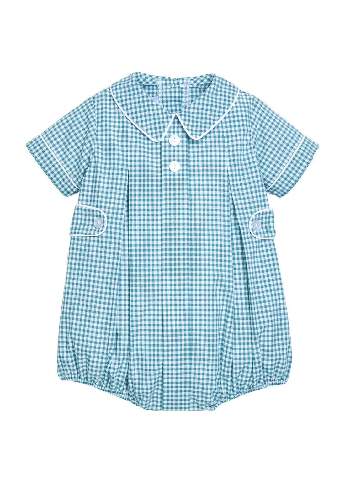 Little English Boys Davant Bubble || Alpine Gingham