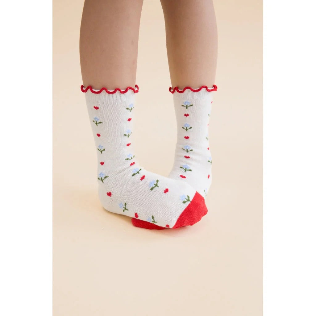 Floss Vigga Socks 2-Pack || Violet Heart