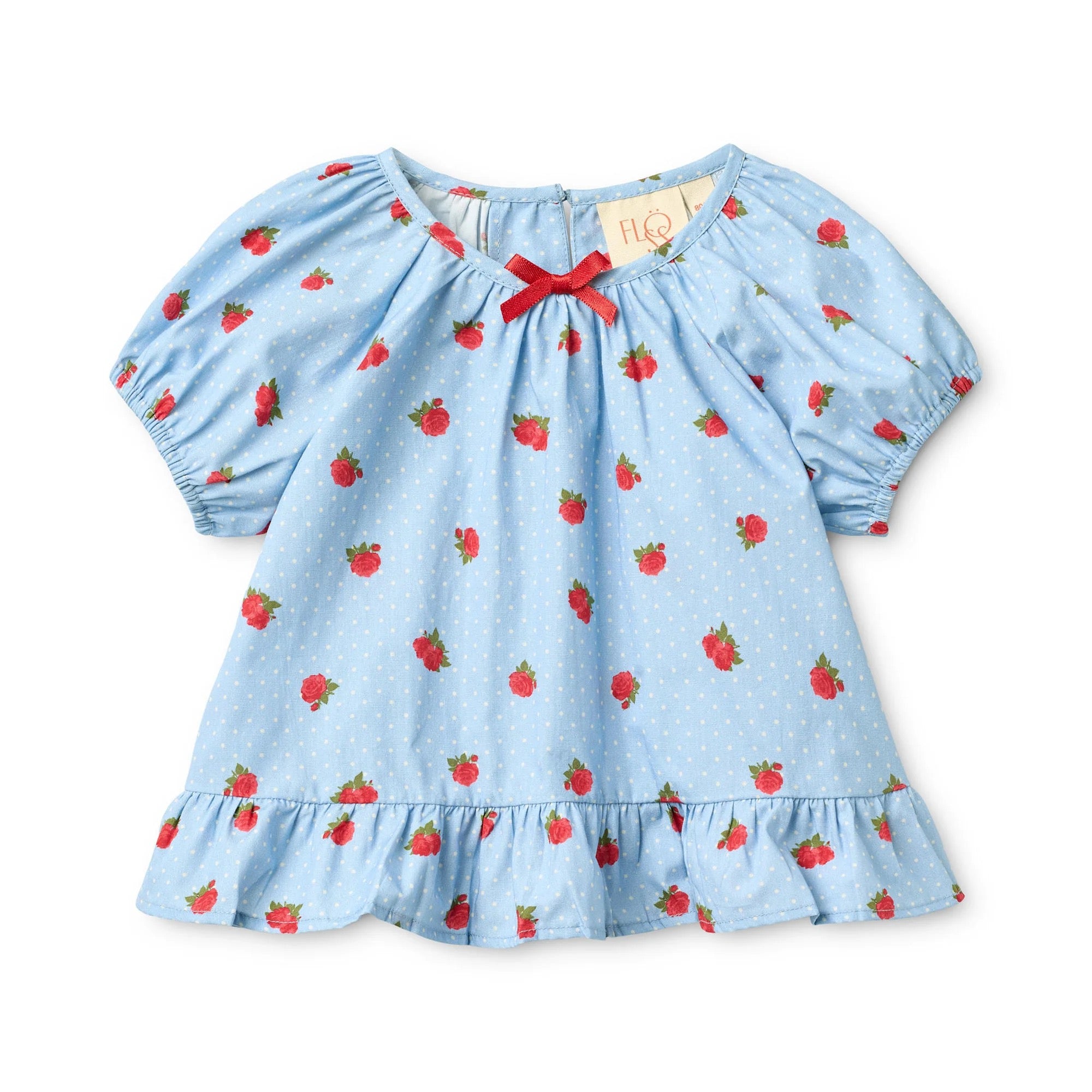 Floss Fiona Blouse || Blue Sky Rose