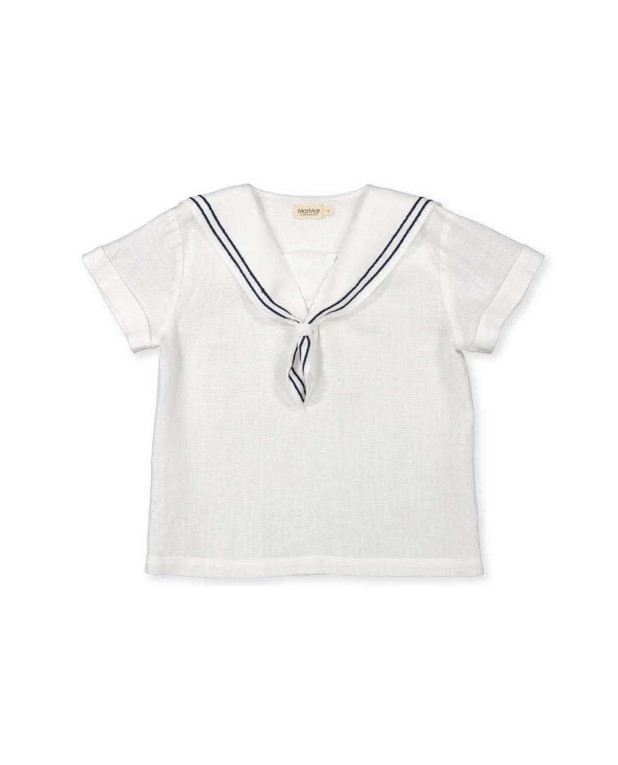 MarMar Copenhagen Sailor Linen Top and Pant Set