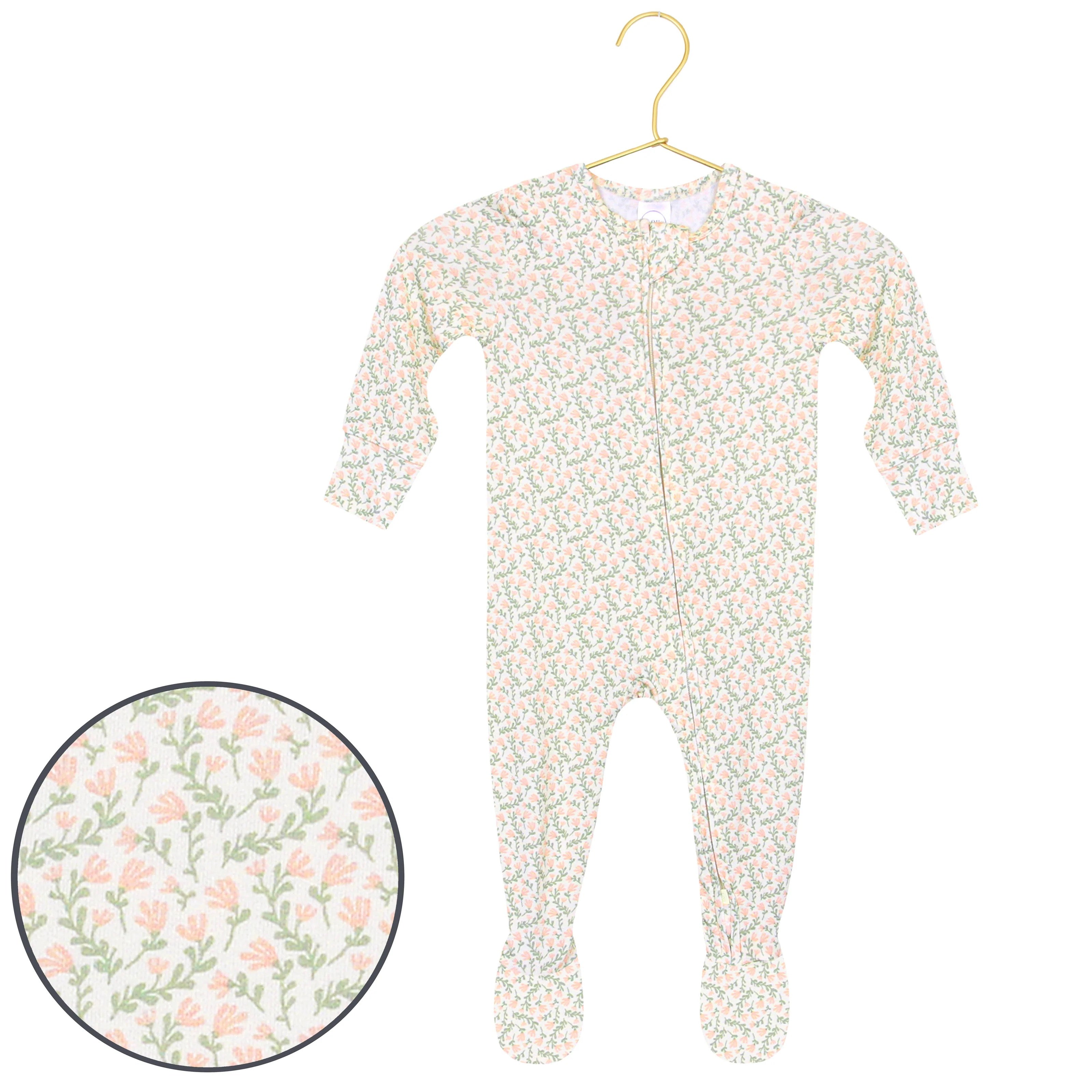 Lou Lou and Company Zipper Footies || Quincy