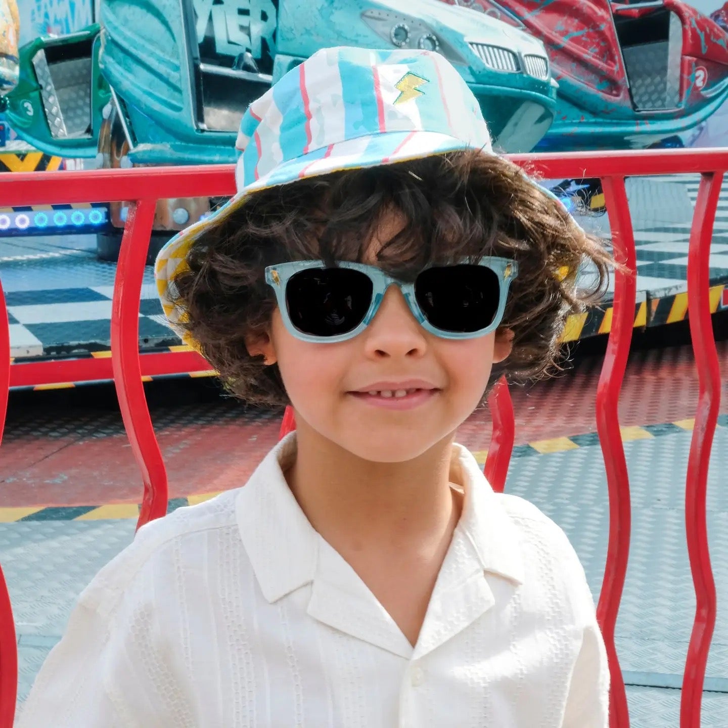 Rockahula Reversible Bucket Hat || Lightning Strike