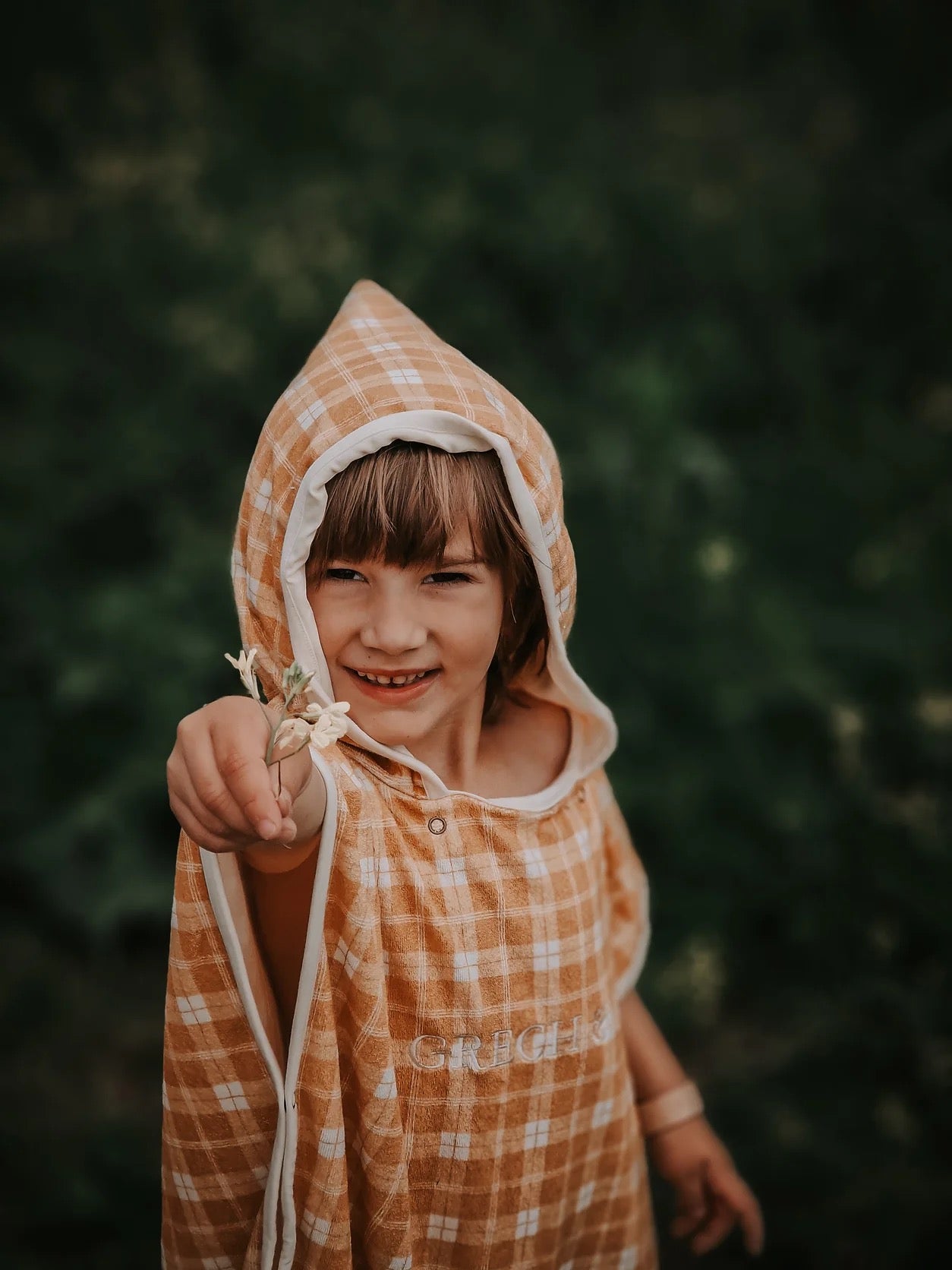 Bathing Towel Cover-Up || Buckwheat Plaid