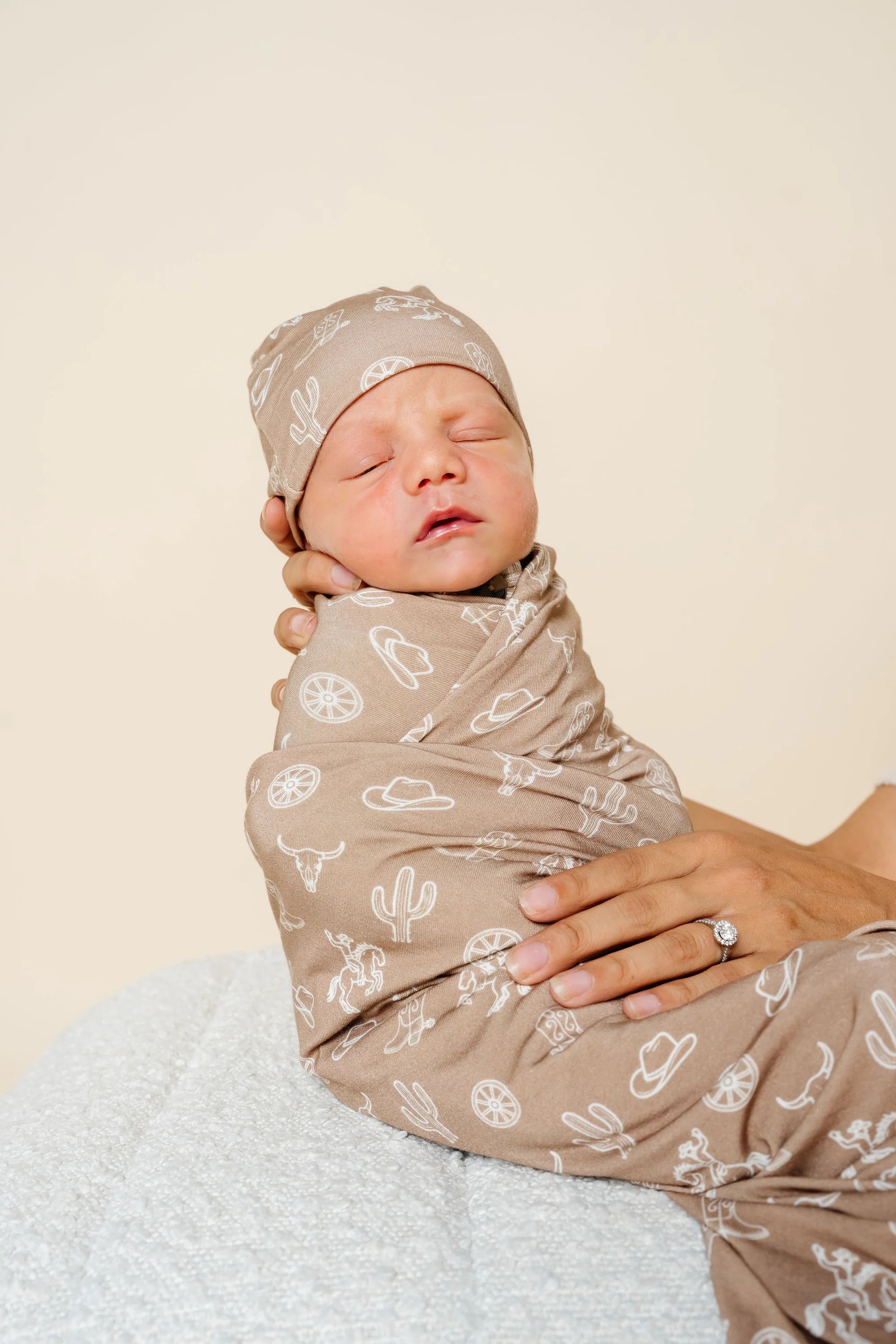 Lou Lou and Company Swaddle Blanket || Wyatt