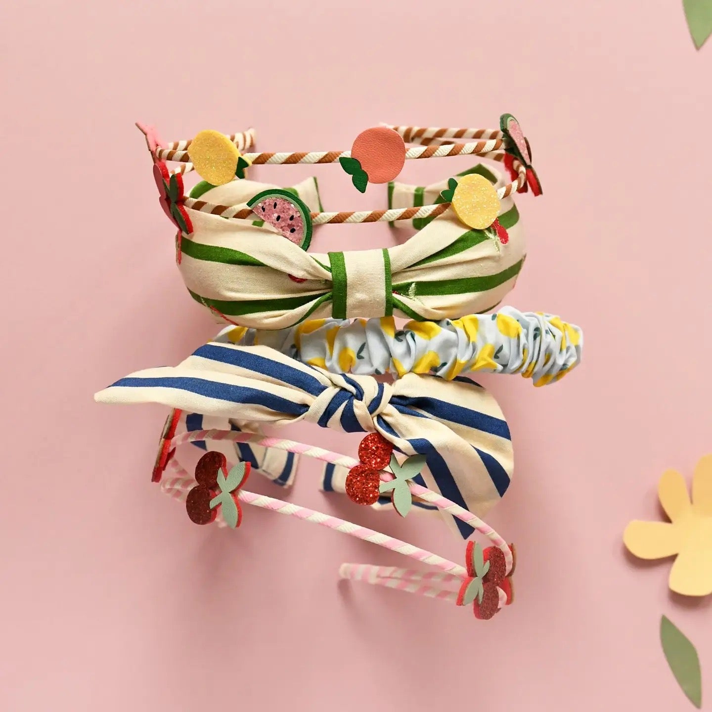 Rockahula Cherry Kiss Stripy Headband