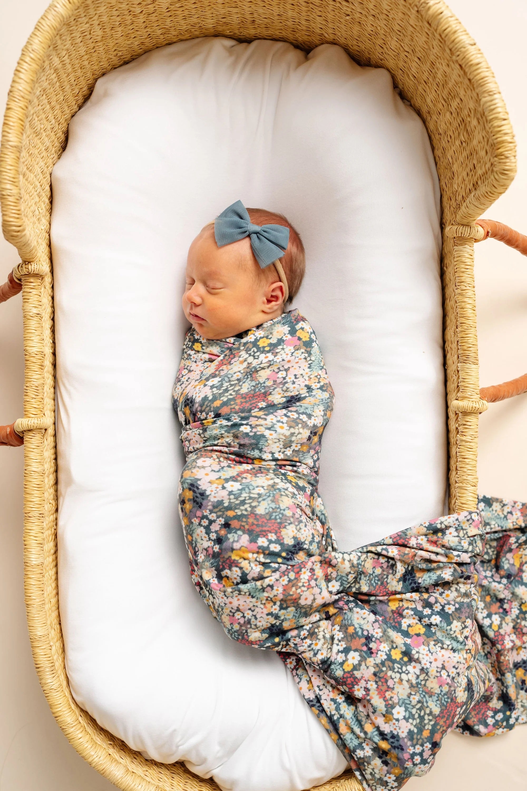 Lou Lou and Company Swaddle Blanket || Aria