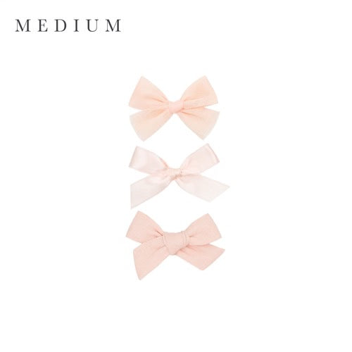 Lou Lou & Company 3-Pack Bows || Ballet Pink