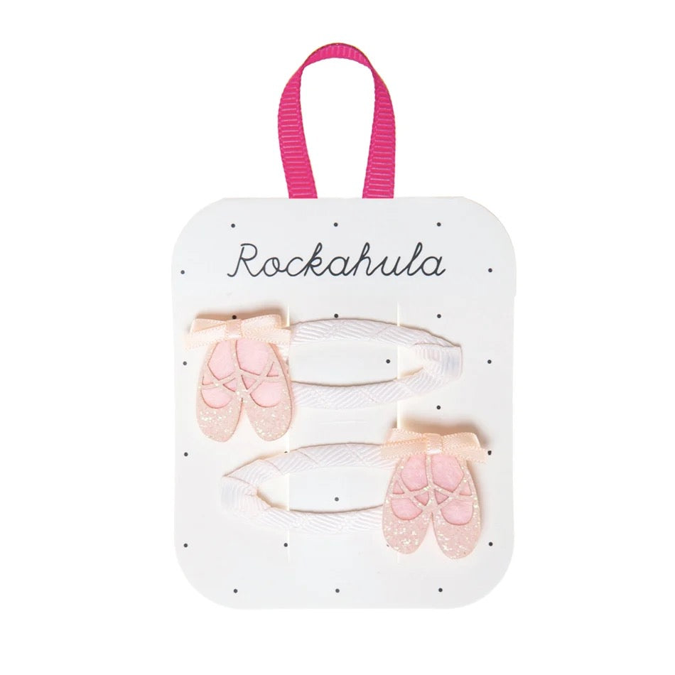 Rockahula Ballet Shoe Hair Clips