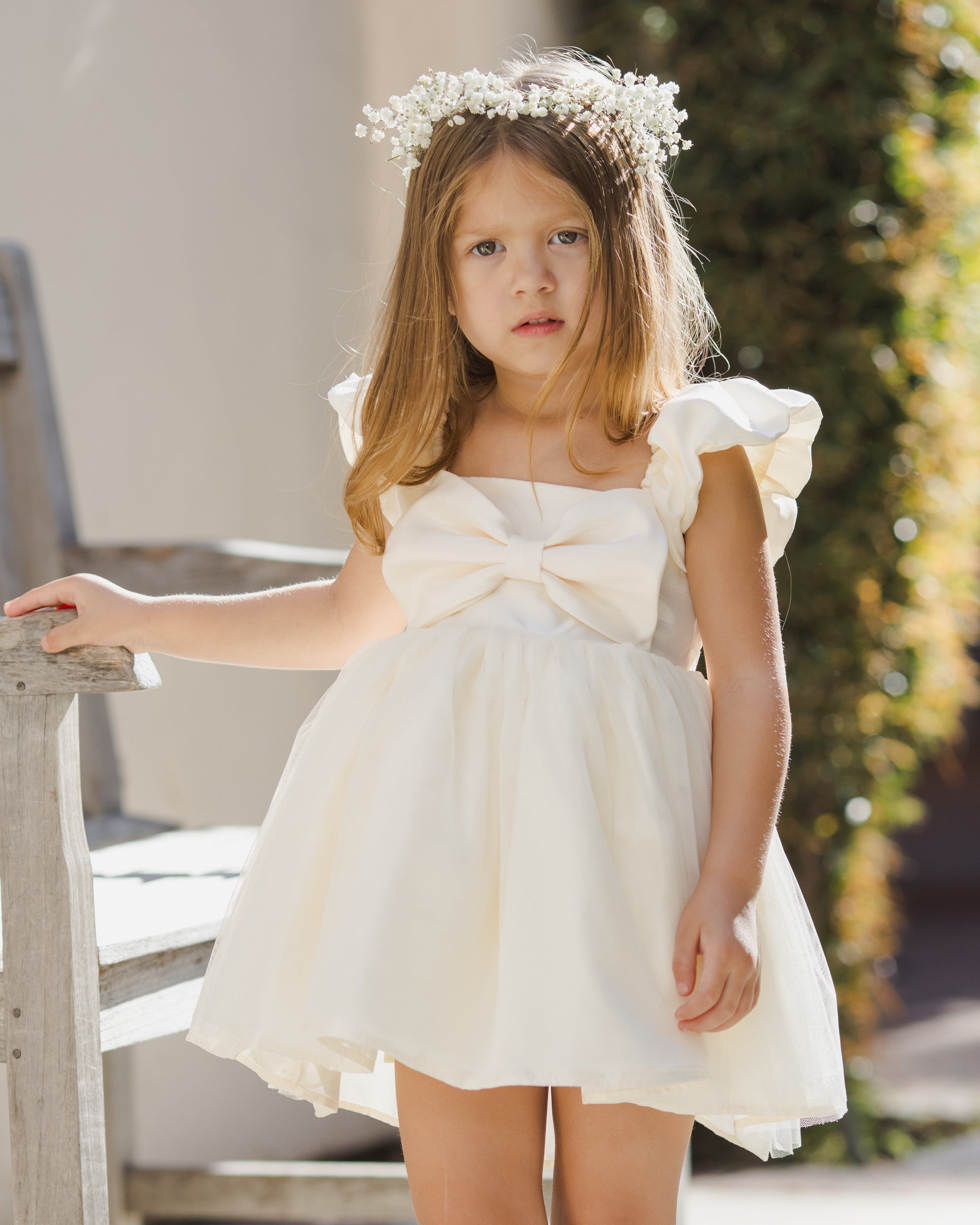 Madeline Dress || Ivory
