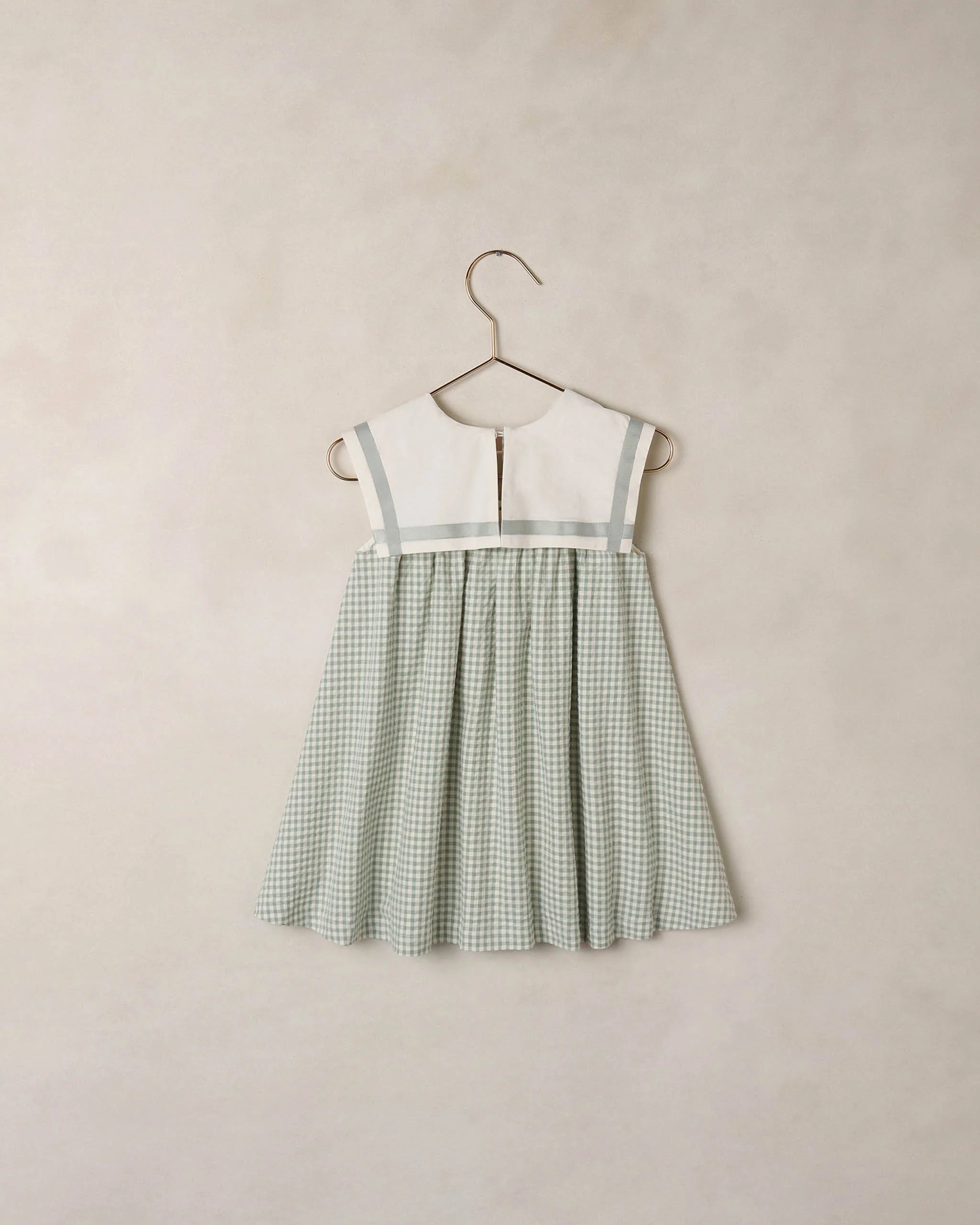 Daisy Dress || Eucalyptus Check