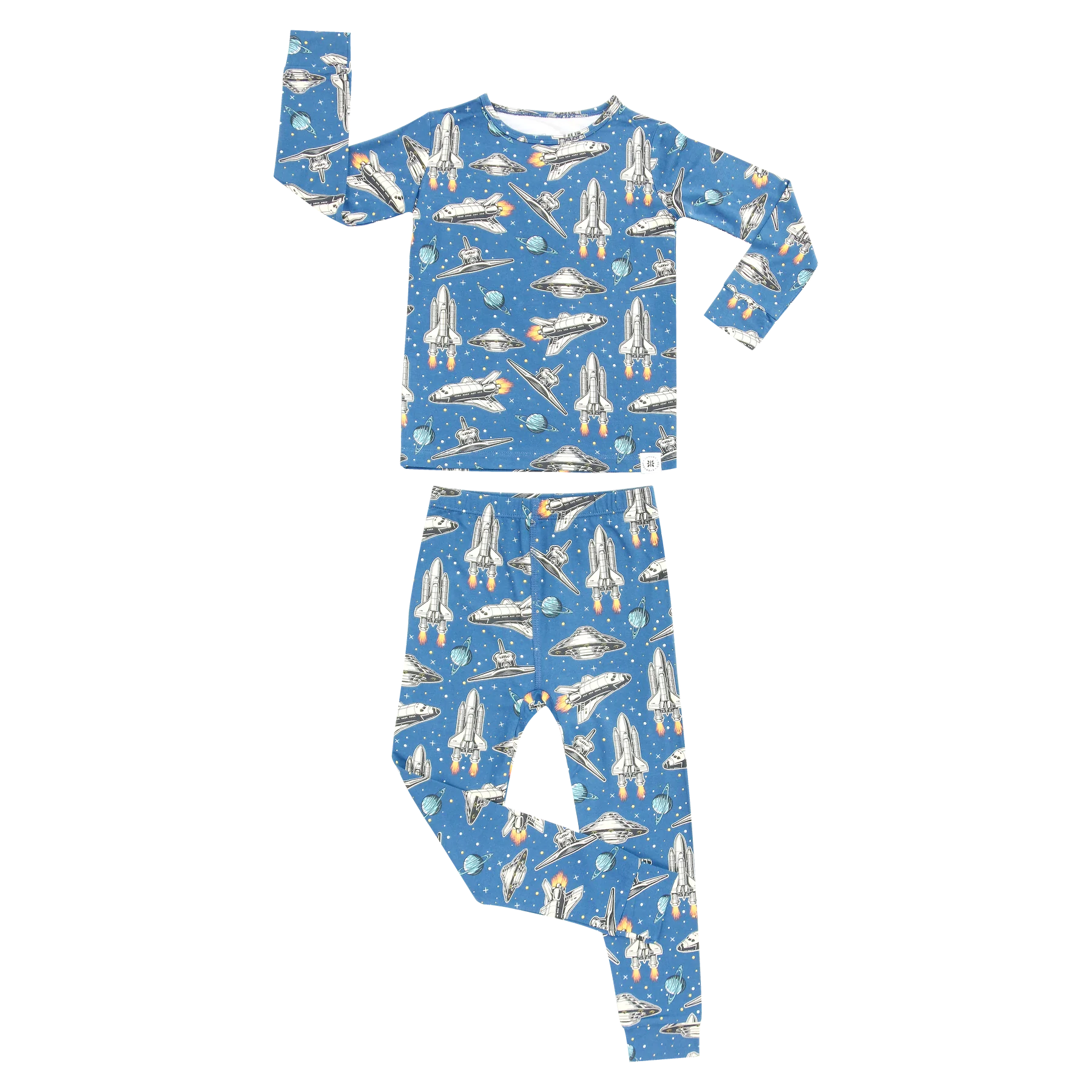 Bamboo Big Kid Pajama's || Deep in Orbit