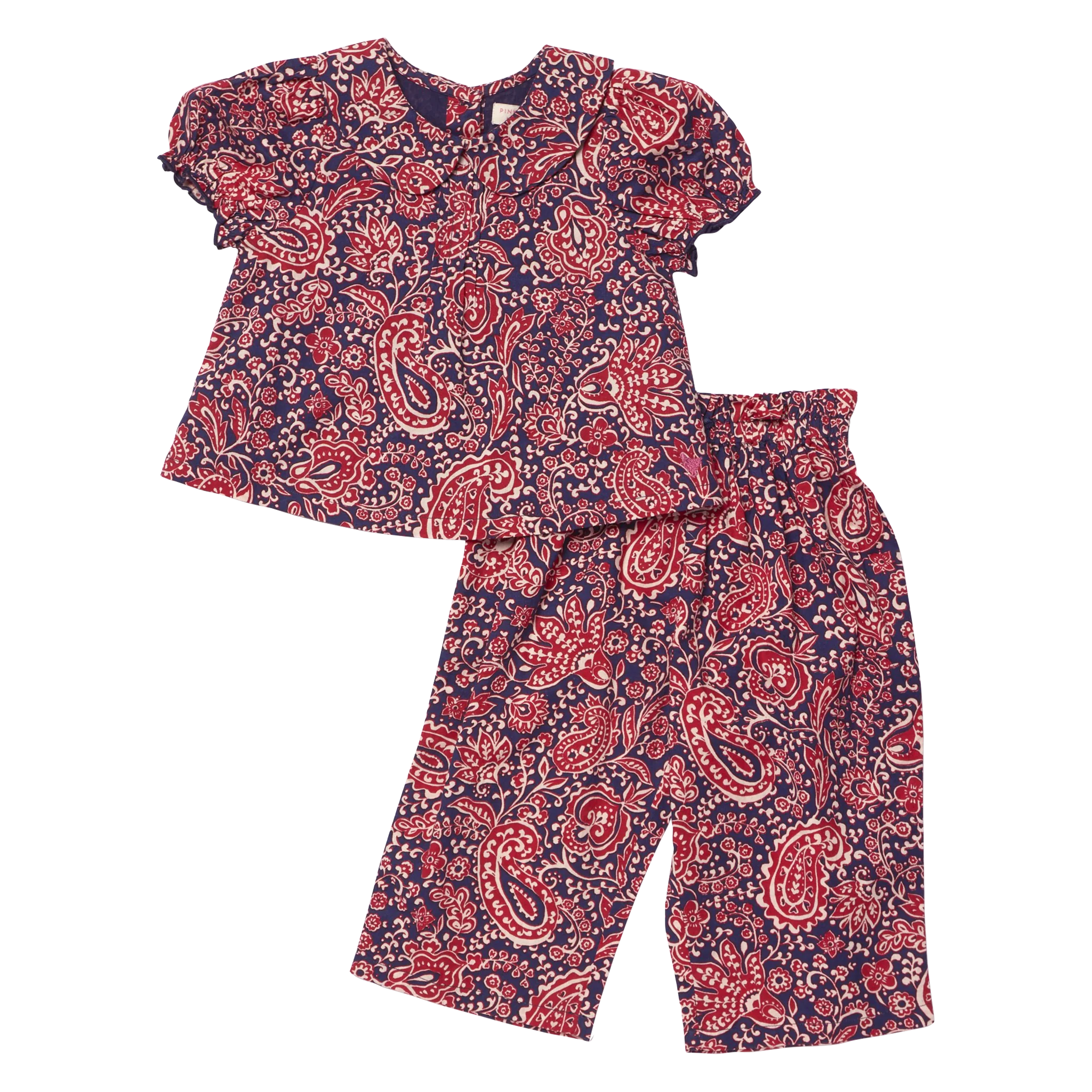 Pink Chicken Baby Girls Dawson 2-Pc-Set || Paisley Vines