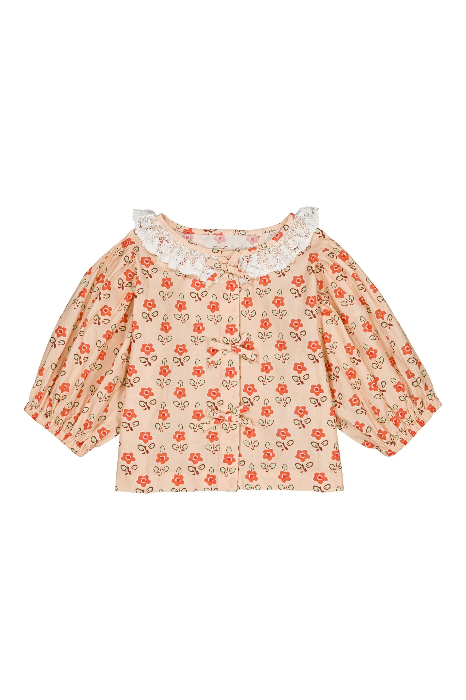 Pia Blouse || Sablet Apricot