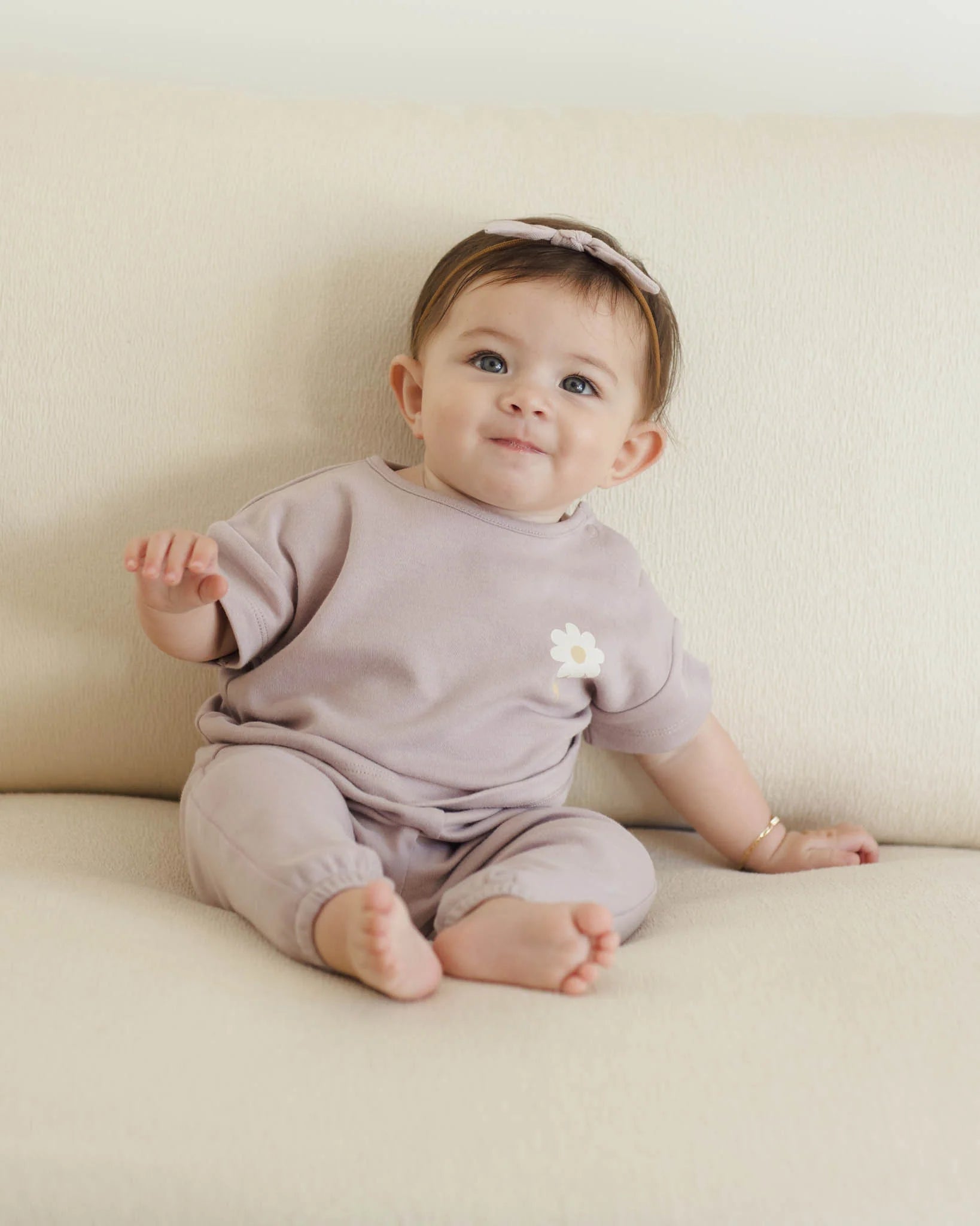 Jersey Tee + Pant Set || Daisy